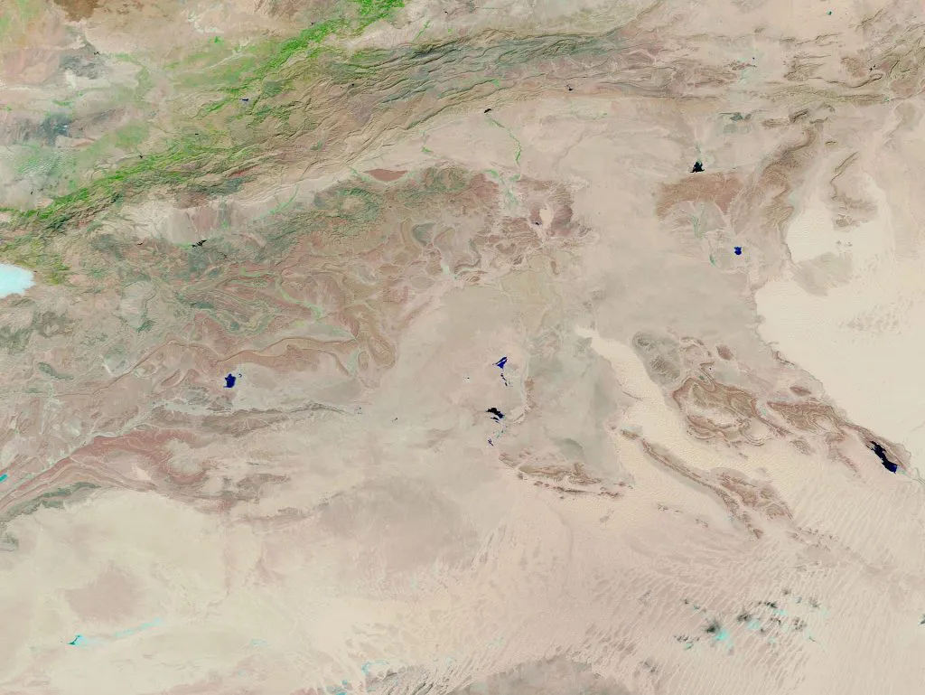 Sahara Desert from Space