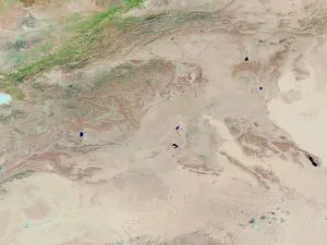Sahara Desert from Space