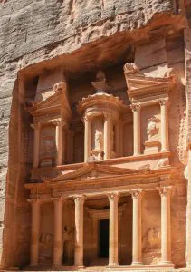 Petra Treasury Facade