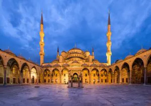 Blue Mosque Courtyard, Istanbul
