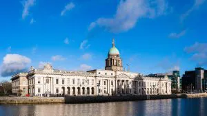 Custom House on the Liffey, Dublin
