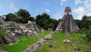 Gran Plaza of Tikal, Guatemala