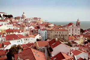 Alfama Rooftops, Lisbon