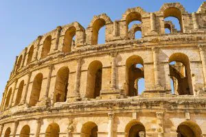 Amphitheatre of El Jem, Tunisia