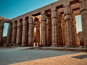Ancient Temple Columns, Luxor