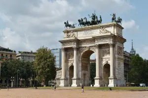 Arco della Pace, Milan