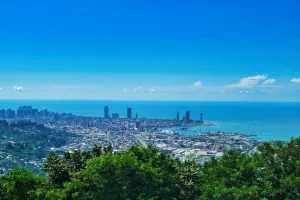 Batumi Bay from the Hills