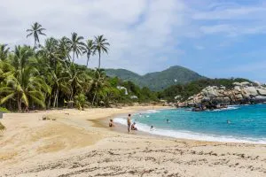 Beach in Tayrona National Park