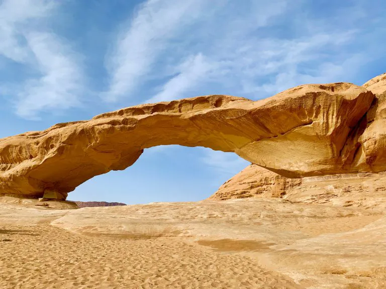 Puente de roca de Burdah, Wadi Rum