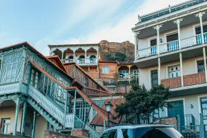 Carved Balconies of Old Tbilisi