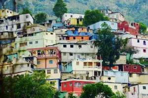 Colourful Houses above Port-au-Prince