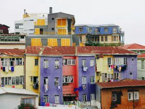 Colourful Houses of Valparaíso