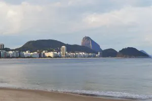 Copacabana Beach and Sugarloaf Mountain