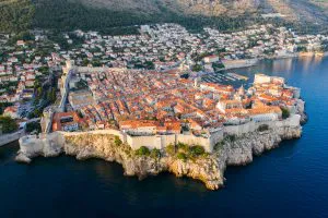 Dubrovnik Old Town from Above