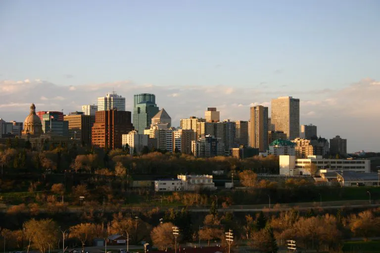 Horizonte de Edmonton, Alberta