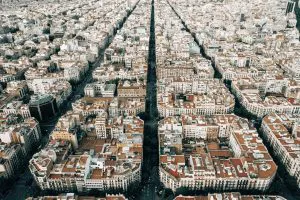 Eixample from Above, Barcelona