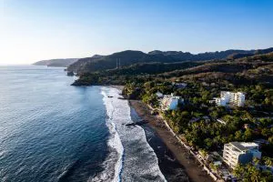 El Zonte Beach from Above