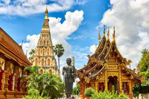 Golden Temple Spires, Thailand