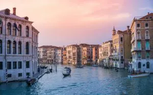 Grand Canal at Sunset, Venice