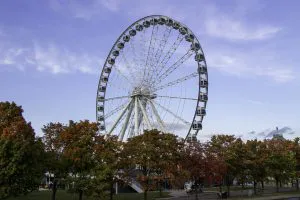 Grande Roue in the Old Port, Montreal