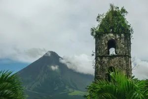 Mayon Volcano and Cagsawa Ruins