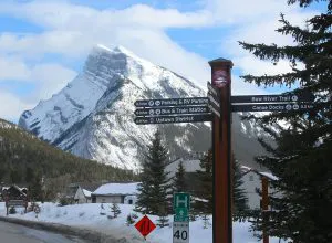 Mount Rundle from Banff
