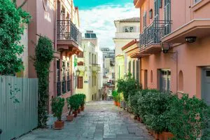 Narrow Lane in Plaka, Athens
