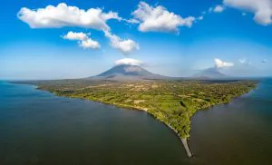Ometepe Island from Above