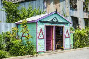 Painted House in Bridgetown, Barbados