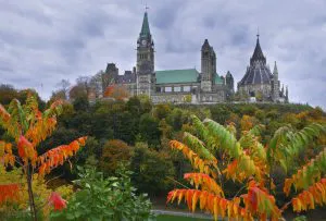 Parliament Hill in Autumn