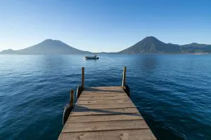 Pier on Lake Atitlán