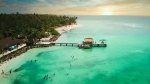 Pigeon Point from Above, Tobago