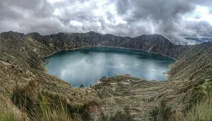 Quilotoa Crater Lake, Ecuador