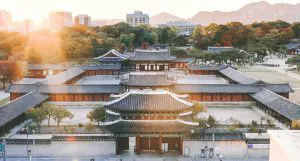 Royal Palace from Above, Seoul
