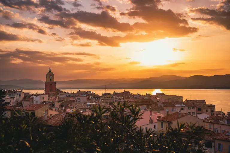 Saint-Tropez al atardecer