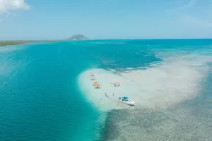 Sandbar off Monte Cristi, Dominican Republic