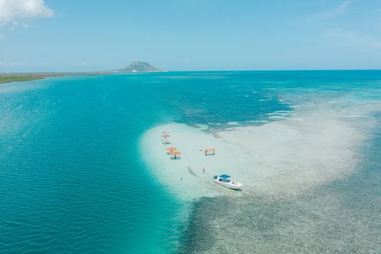 Sandbar off Monte Cristi, Dominican Republic