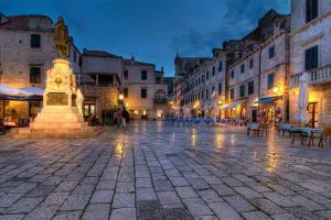 Stradun at Night, Dubrovnik