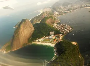 Sugarloaf and Urca from the Air