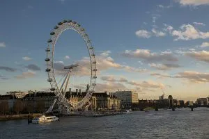 The London Eye on the South Bank