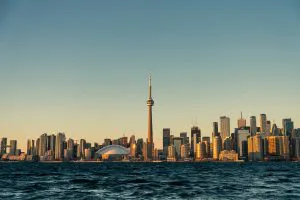 Toronto Skyline and the CN Tower