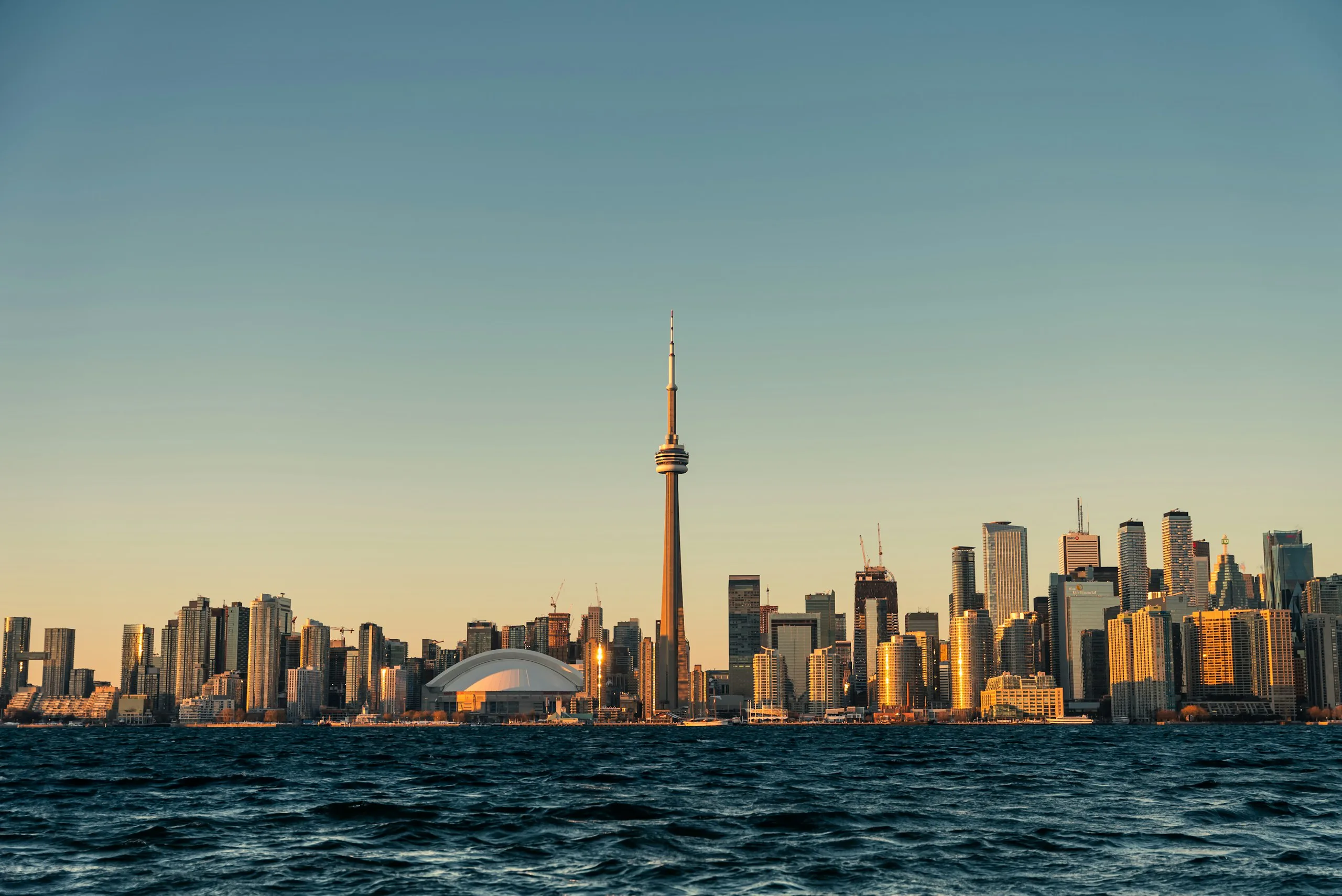 Toronto Skyline and the CN Tower