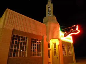 U-Drop Inn at Night