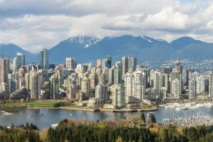 Vancouver and the North Shore Mountains