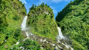 Waterfalls in the Mountains of Dominica