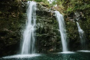 Cascadas en la carretera a Hāna, Maui