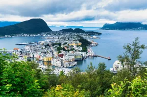Ålesund from Mount Aksla