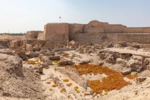 Murallas antiguas de Qal’at al-Bahrain
