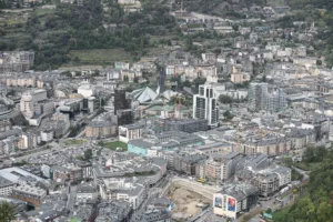 Andorra la Vella from Above