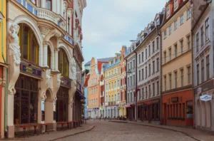 Calle modernista de Riga